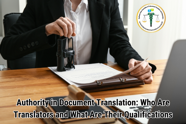 Authority in Document Translation Who Are Translators and What Are Their Qualifications