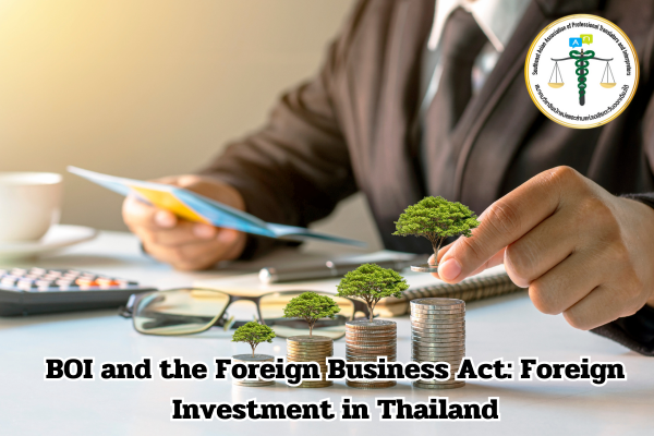 BOI and the Foreign Business Act Foreign Investment in Thailand