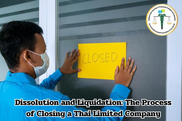 Dissolution and Liquidation The Process of Closing a Thai Limited Company