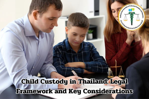 Child Custody in Thailand Legal Framework and Key Considerations